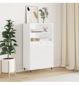 Buffet haut Blanc brillant...