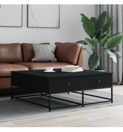 Table basse noir 100x99x40...