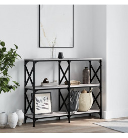 Table console sonoma gris...