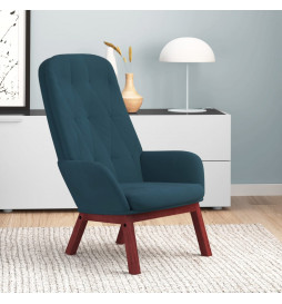 Chaise de relaxation Bleu...