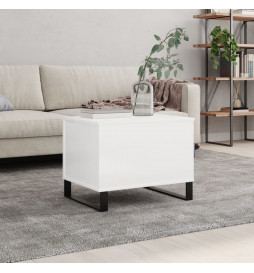 Table basse Blanc brillant...