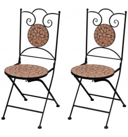 Chaises pliables de bistro...