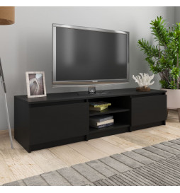 Meuble TV Noir 140x40x35,5...