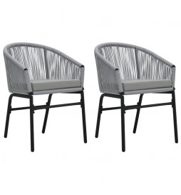Chaises de jardin 2 pcs...