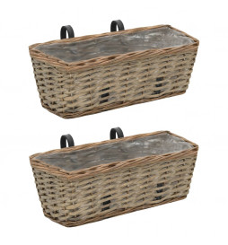 Jardinière de balcon 2 pcs...