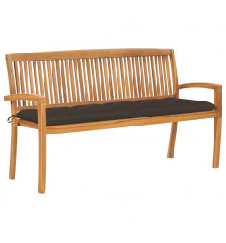 Banc de jardin empilable et...