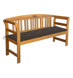 Banc de jardin avec coussin...