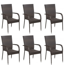 Chaises empilables...