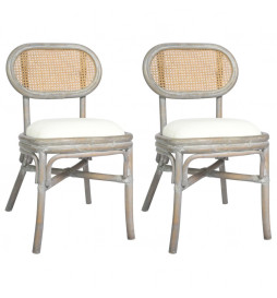 Chaises à manger lot de 2...