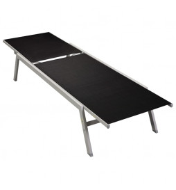 Chaise longue Acier et...