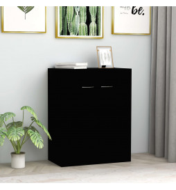 Buffet Noir 60x30x75 cm...