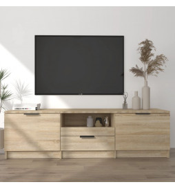 Meuble TV Chêne sonoma...
