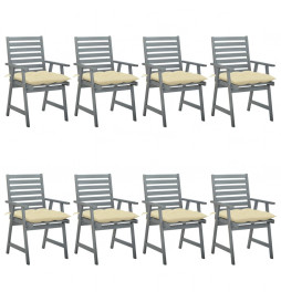 Chaises à dîner d'extérieur...