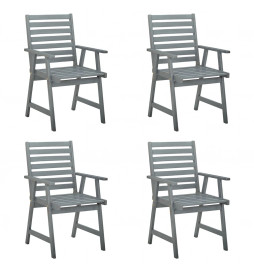 Chaises à dîner d'extérieur...