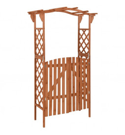 Pergola avec portail...