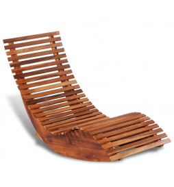 Chaise longue basculante...