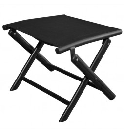 Repose-pied pliable Noir...