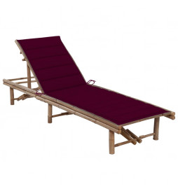Chaise longue de jardin...