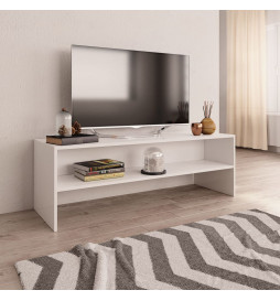 Meuble TV Blanc 120x40x40...