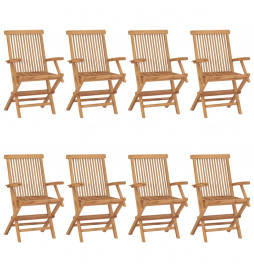 Chaises de jardin 8 pcs...