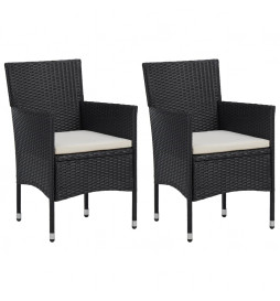 Chaises de jardin 2 pcs...