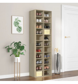 Armoire à chaussures chêne...