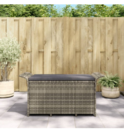 Banc de jardin avec coussin...