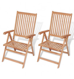 Chaises inclinables de...