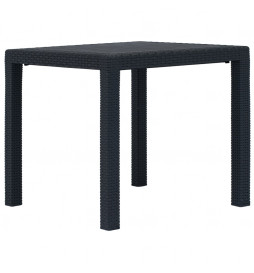 Table de jardin Anthracite...
