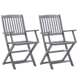 Chaises pliables...