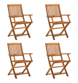 Chaises pliables...