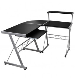 Bureau d'ordinateur d'angle...