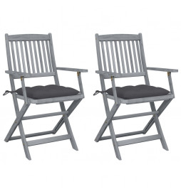 Chaises pliables...