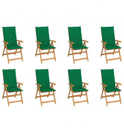 Chaises inclinables de...