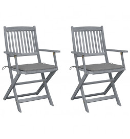 Chaises pliables...