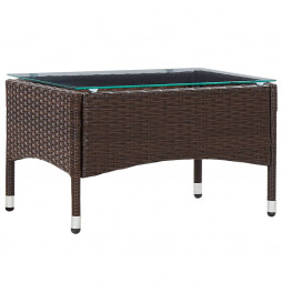 Table basse Marron 60x40x36...