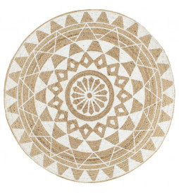 Tapis fait à la main Jute...