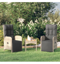 Chaises inclinables...