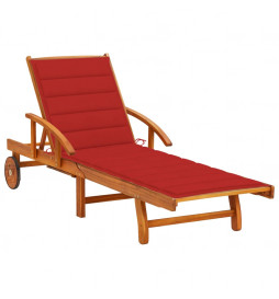Chaise longue de jardin...
