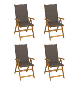 Chaises inclinables de...