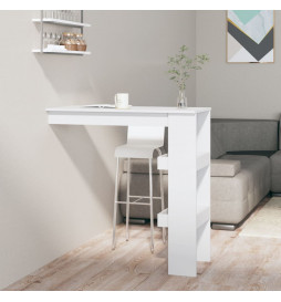 Table de bar murale Blanc...