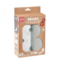 BEABA Lot de 2 langes bébé...