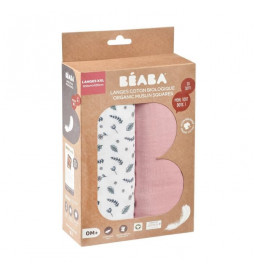 BEABA, Boîte 2 LANGES 120cm...