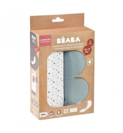 BEABA Lot de 2 langes bébé...