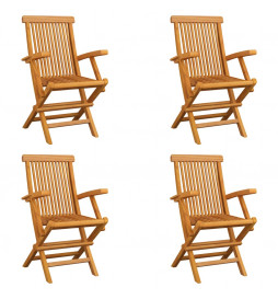 Chaises pliables de jardin...
