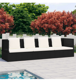 Lit de jardin avec coussin...