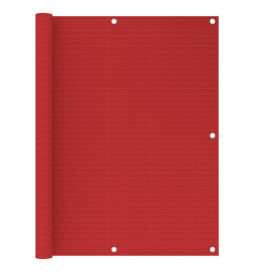 Écran de balcon Rouge...