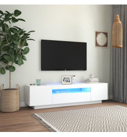 Meuble TV avec lumières LED...