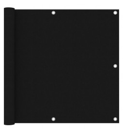 Écran de balcon Noir 90x400...