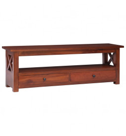 Meuble TV Marron 115x30x40...